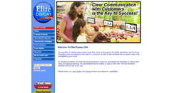 Desktop Screenshot of elitedisplayusa.com